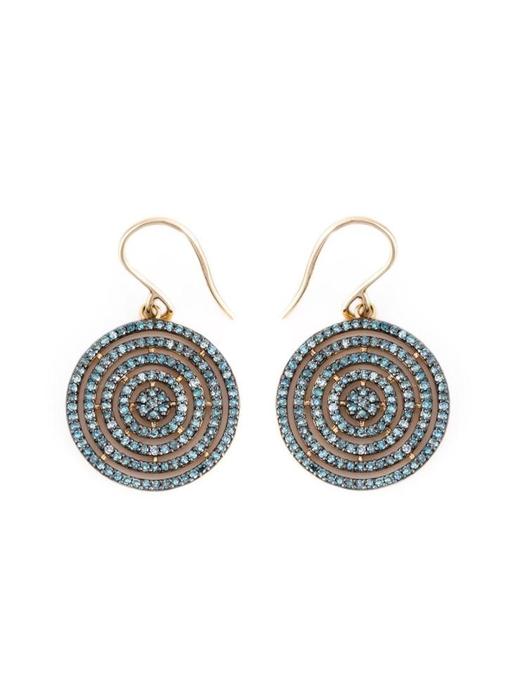 Astley Clarke 'icon Aura' Diamond Earrings, Women's, Metallic