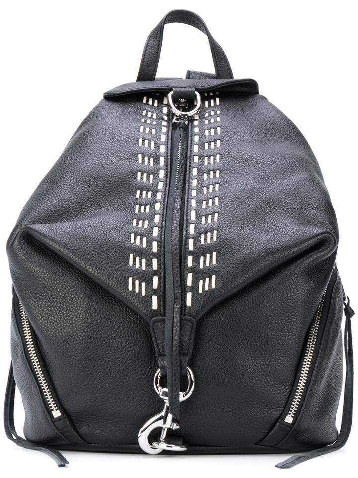Rebecca Minkoff Stitching Detailing Backpack - Black