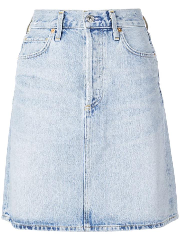 Citizens Of Humanity Lorelle Denim Skirt - Blue
