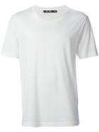 Blk Dnm Round Neck T-shirt, Men's, Size: Small, White, Cotton