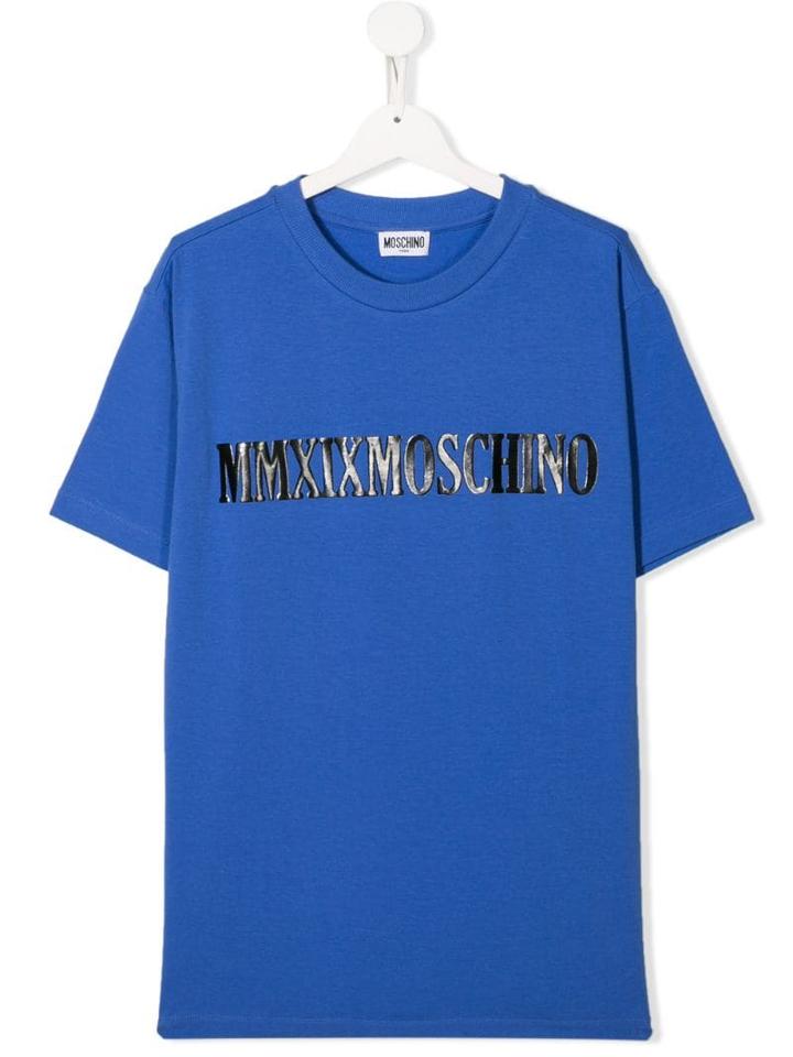 Moschino Kids Mmxixmoschino T-shirt - Blue