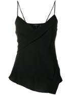 Theory Crossover Tank Top - Black