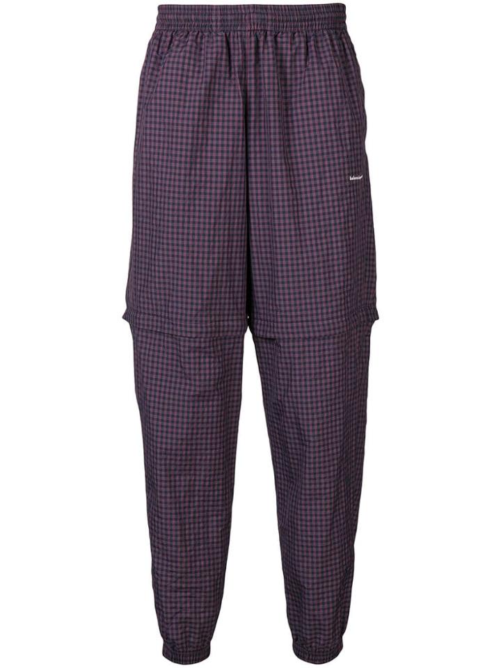 Balenciaga Zipped Tracksuit Pants - Blue
