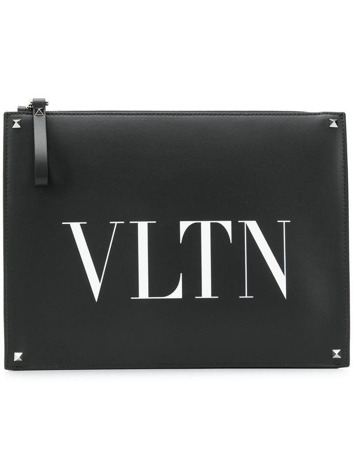 Valentino Valentino Garavani Vltn Rockstud Clutch - Black