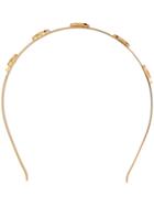 Marni Enamel Detail Head Band - Gold