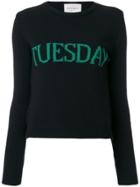 Alberta Ferretti 'tuesday' Jumper - Black