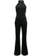 Balmain Fitted Silhouette Jumpsuit - Black