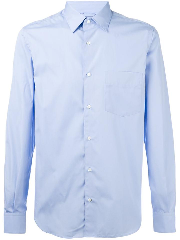 Aspesi Chest Pocket Shirt - Blue