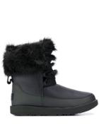 Ugg Australia Fur Lining Boots - Black
