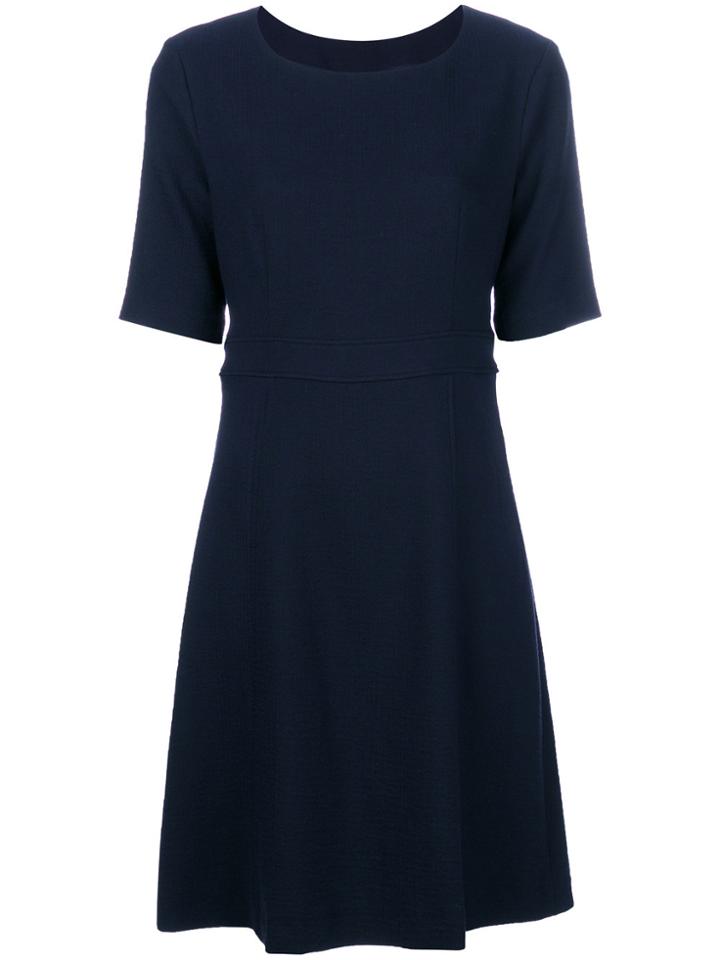 Peserico A-line Midi Dress - Blue