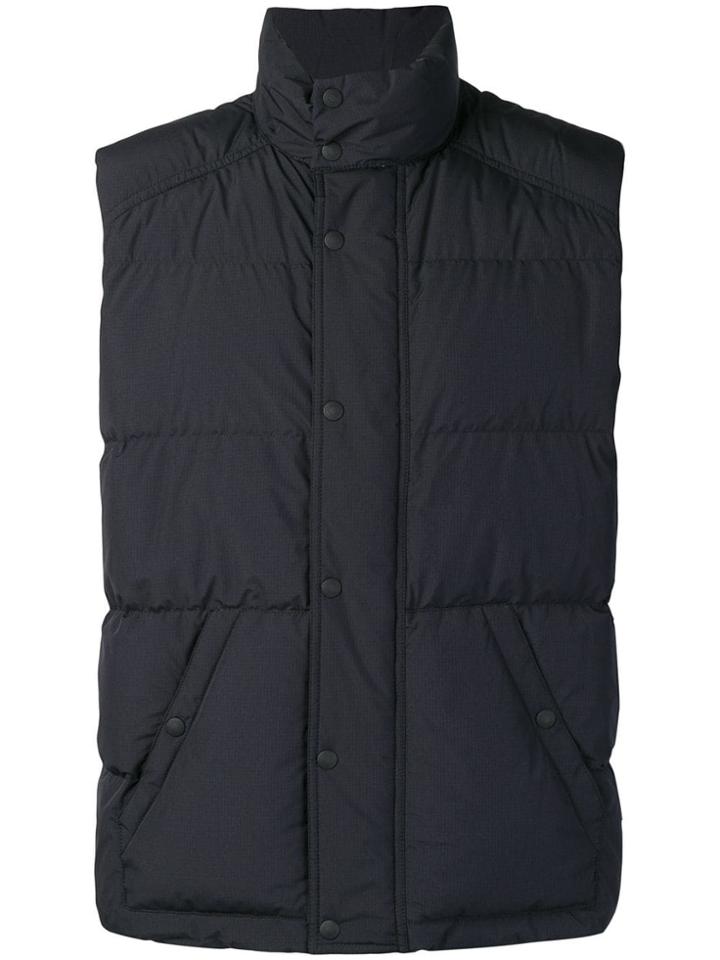 Belstaff Sleeveless Padded Jacket - Black