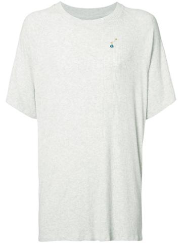 L'equip - Thermal T-shirt - Men - Cotton/spandex/elastane - M, Grey, Cotton/spandex/elastane