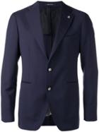 Tagliatore - Two Button Blazer Jacket - Men - Cupro/virgin Wool - 48, Blue, Cupro/virgin Wool