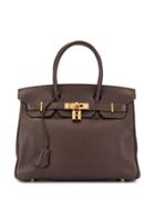 Hermès Pre-owned 2008 Birkin 30 Bag - Brown