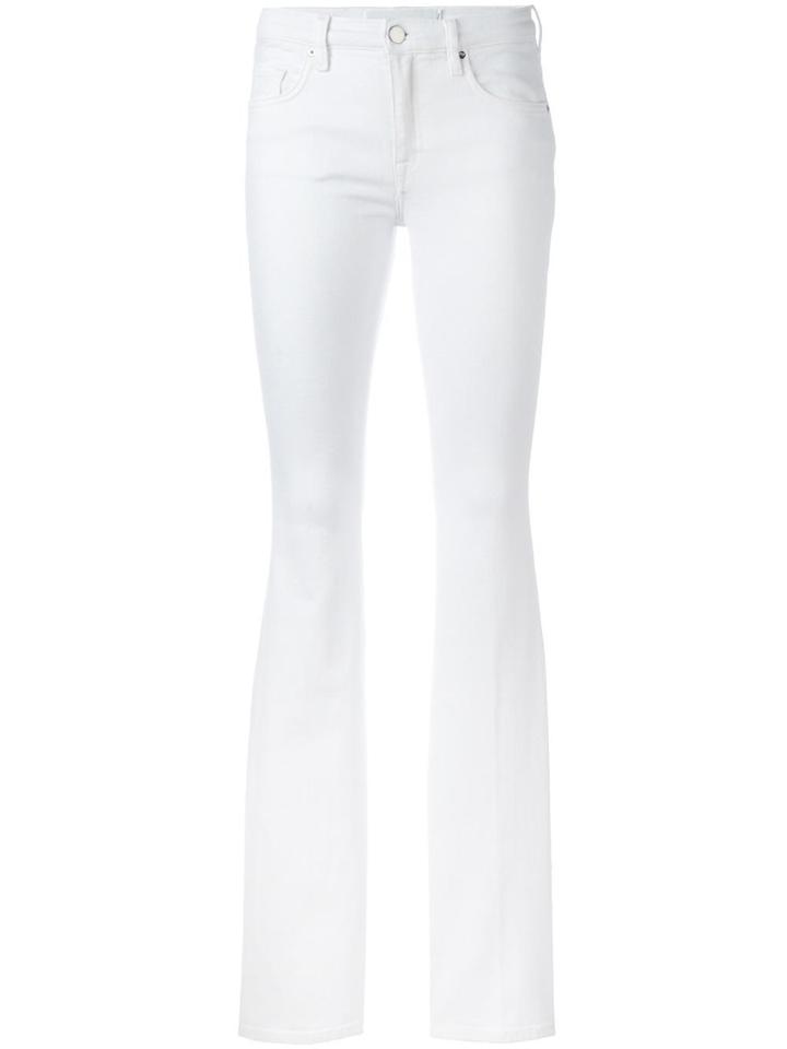 Victoria Victoria Beckham Flared Jeans - White
