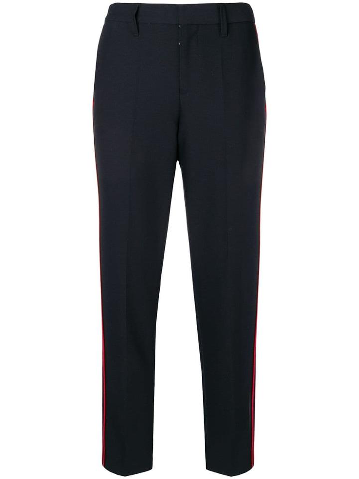 Zadig & Voltaire Pomelo Cropped Trousers - Blue