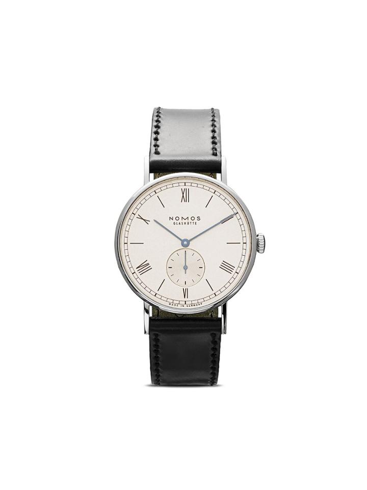 Nomos Ludwig 38mm - White, Silver-plated