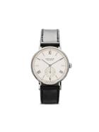 Nomos Ludwig 38mm - White, Silver-plated