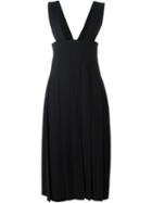 Comme Des Garçons Pleated Pinafore Dress