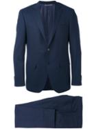 Canali - Two Piece Suit - Men - Wool/cupro - 48, Blue, Wool/cupro