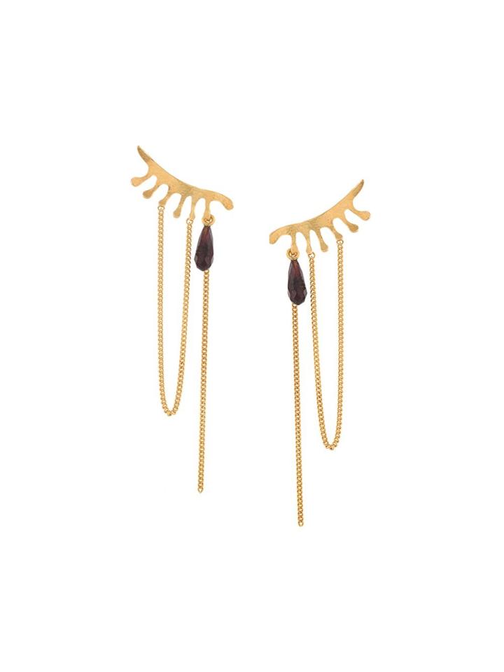 Wouters & Hendrix 'in Mood For Love' Branch Earrings - Metallic
