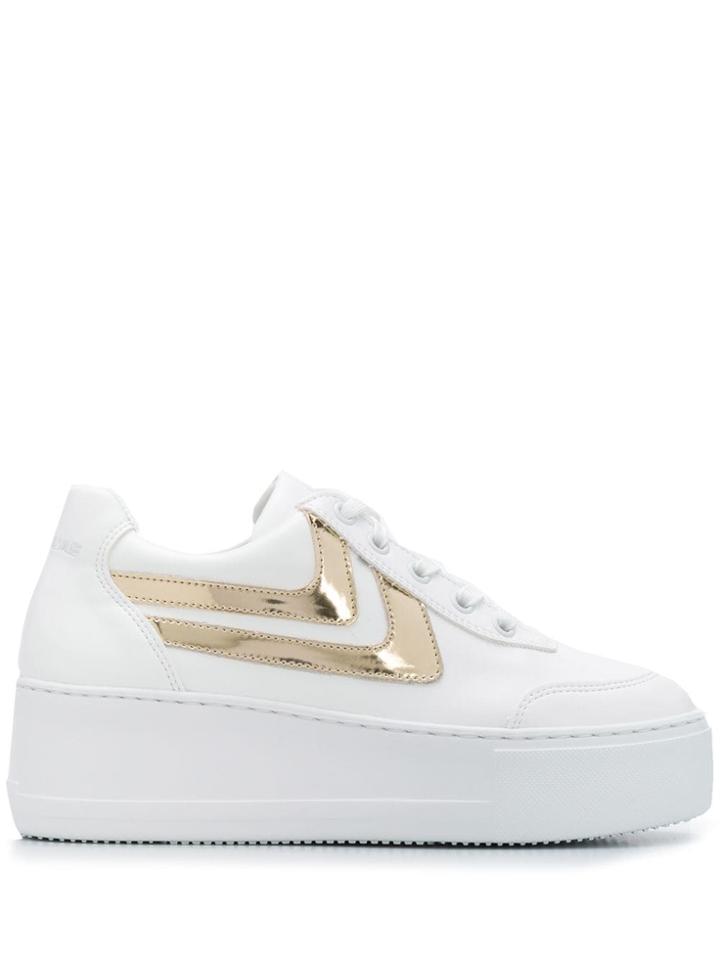 Joshua Sanders Chunky Heel Sneakers - White