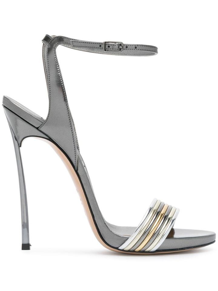 Casadei Stiletto Sandals - Silver