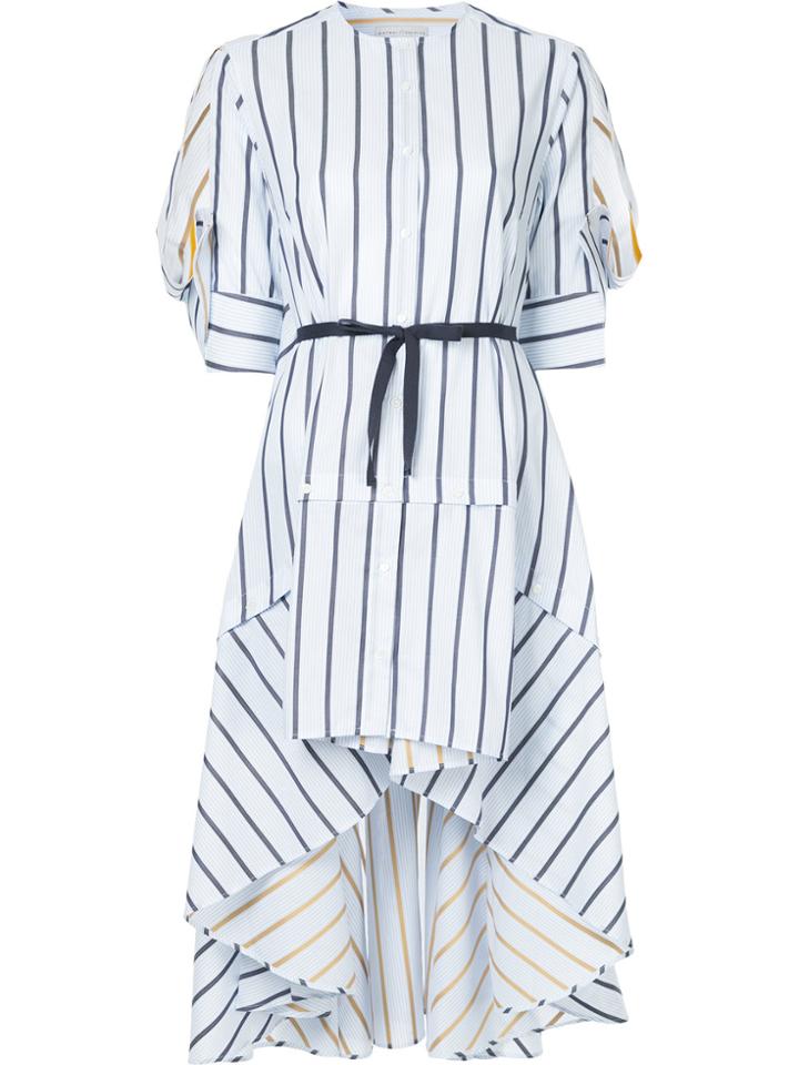 Palmer / Harding Sequel Reversible Stripe Shirt - Blue