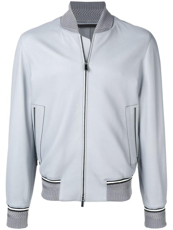Ermenegildo Zegna Front Zip Jacket - Grey