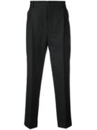Lemaire High Waisted Trousers - Black