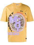 Mcq Alexander Mcqueen Visions Graphic Print T-shirt - Yellow