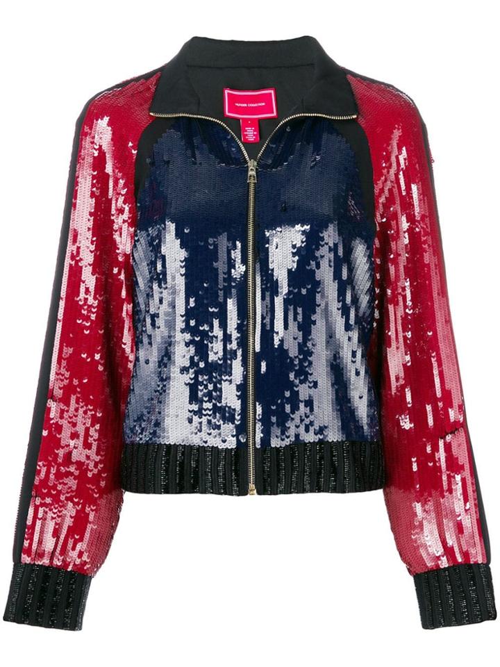 Hilfiger Collection Sequins Track Jacket - Red