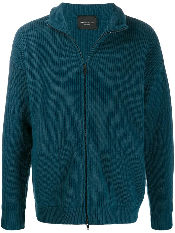 Roberto Collina Knitted Vest - Blue