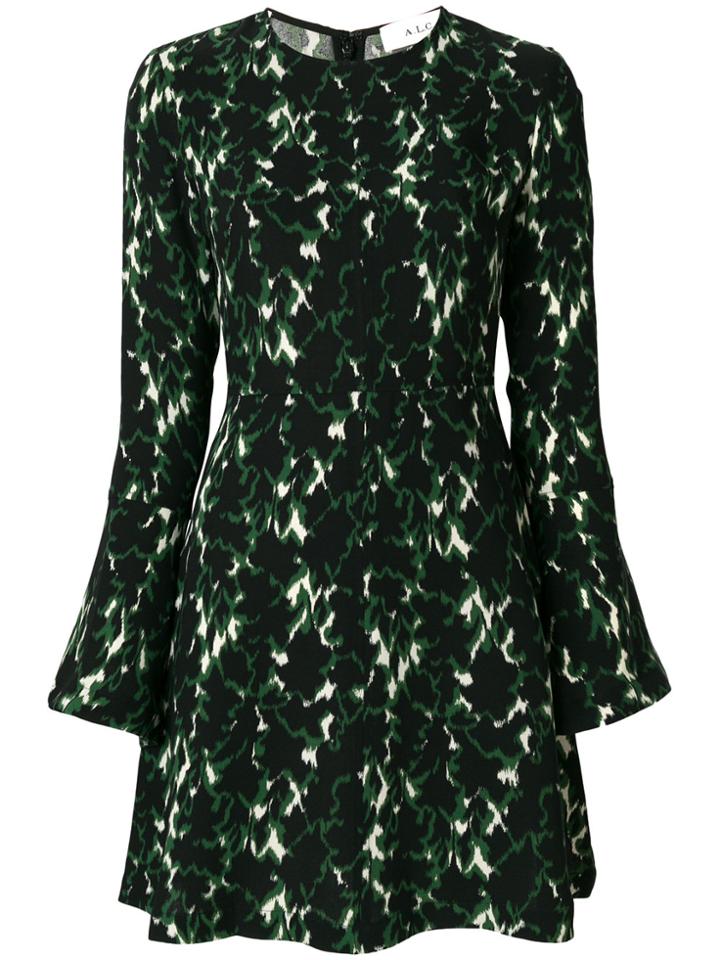 A.l.c. Printed Dress - Black