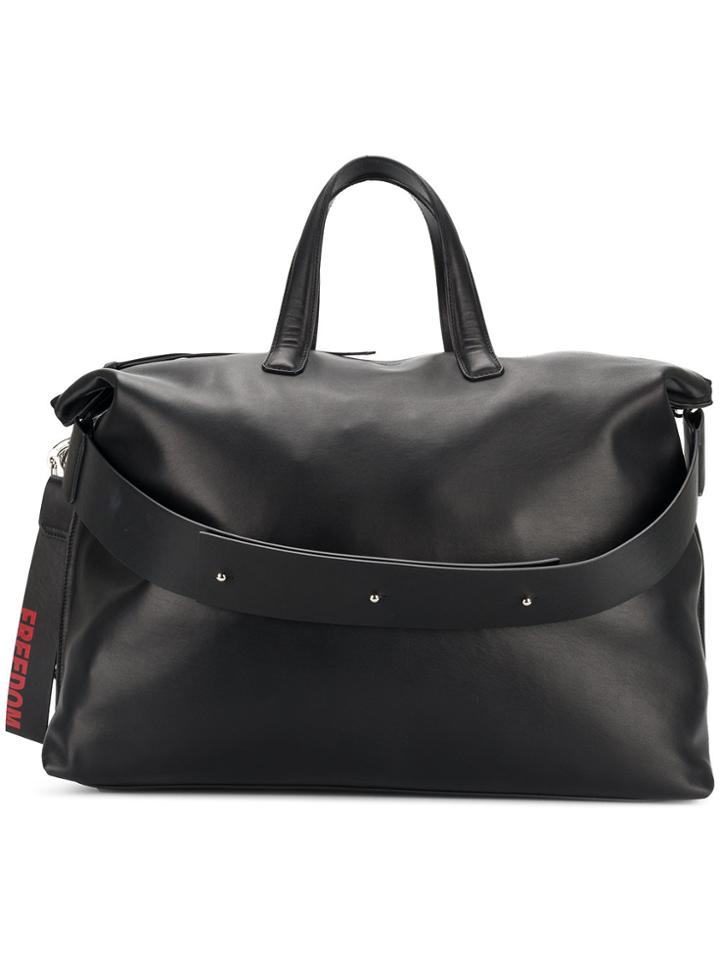 Desa Collection Oversized Tote - Black