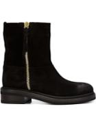 Buttero Mid-calf Zip Boots