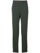 Moschino Pre-owned Tapered Trousers - Green