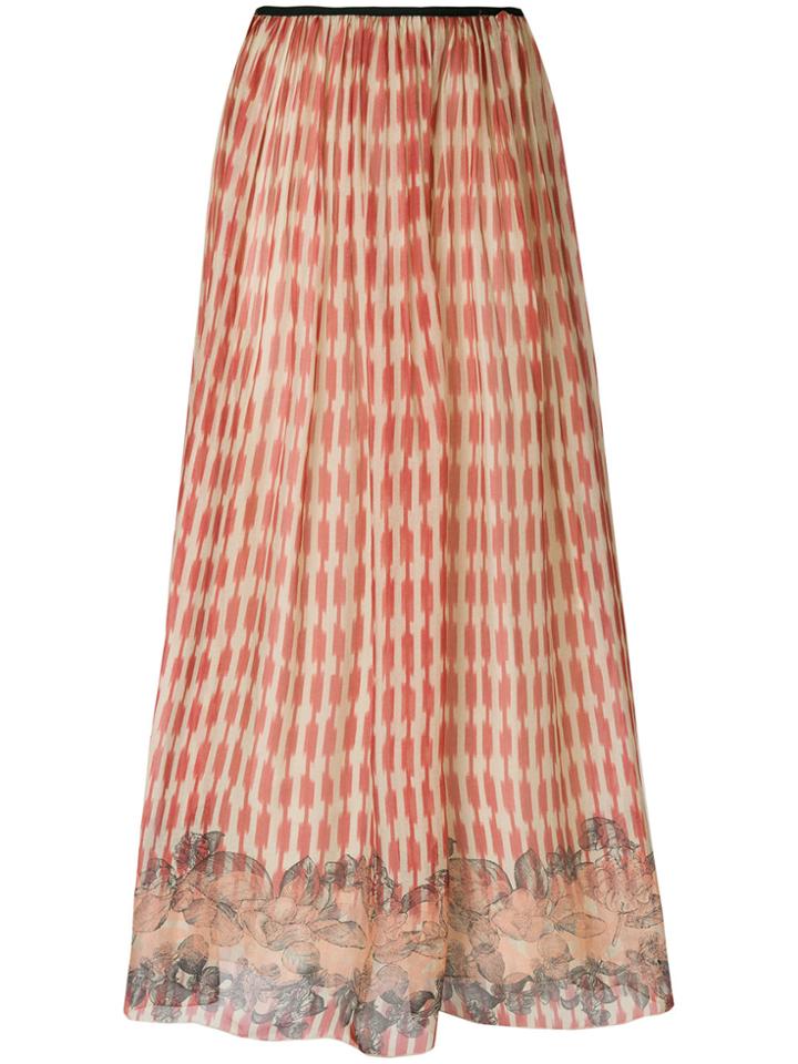 Forte Forte Flared Printed Skirt
