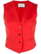 Alexis Gilet-style Vest - Red