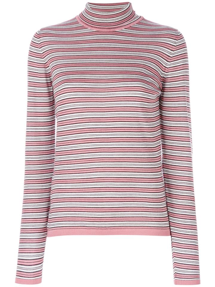 Marni Turtle Neck Sweater - Pink & Purple