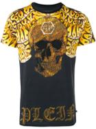 Philipp Plein So Snake T-shirt, Men's, Size: Small, Black, Cotton/crystal