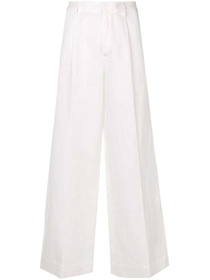 Forte Forte Classic Flared Trousers - Neutrals