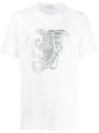 Versace Collection Medusa Logo Print T-shirt - White