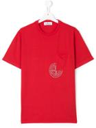 Stone Island Junior Chest Pocket T-shirt - Red