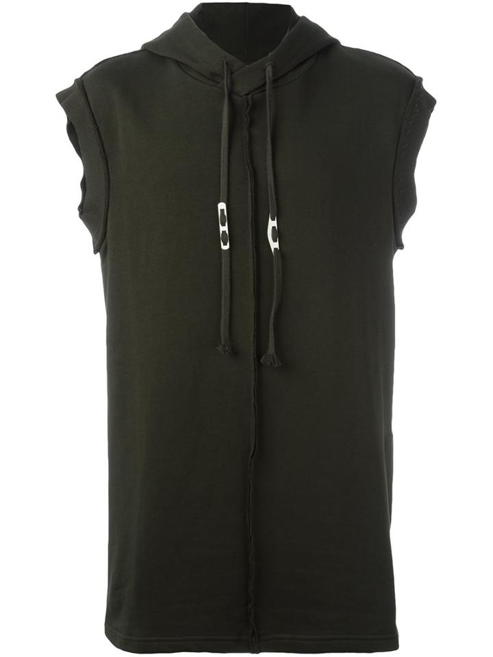 Damir Doma 'wilson' Hoodie, Men's, Size: Large, Green, Cotton