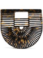 Cult Gaia Arc Clutch - Brown