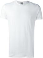 Dsquared2 Basic Slim T-shirt, Men's, Size: Large, White, Cotton/spandex/elastane