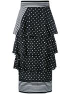 Stella Mccartney India Skirt, Women's, Size: 40, Black, Silk