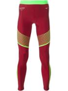 Nike Nikelab X Gyakusou 'power Speed Running' Leggings, Men's, Size: Small, Red, Polyester/spandex/elastane