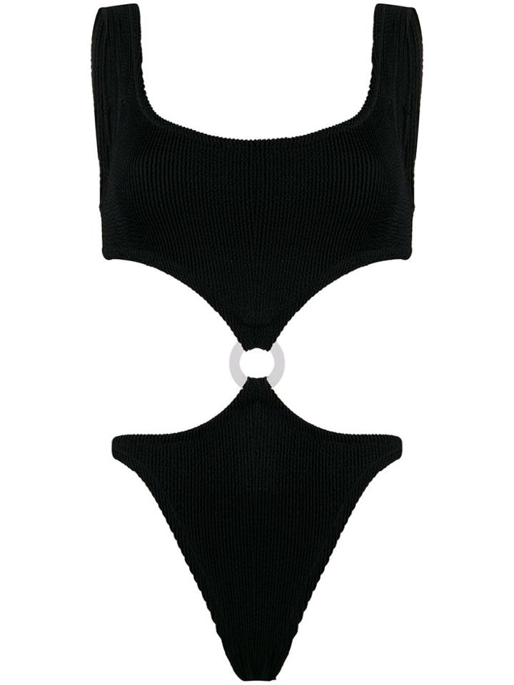 Reina Olga Augustas Crunch Swimsuit - Black